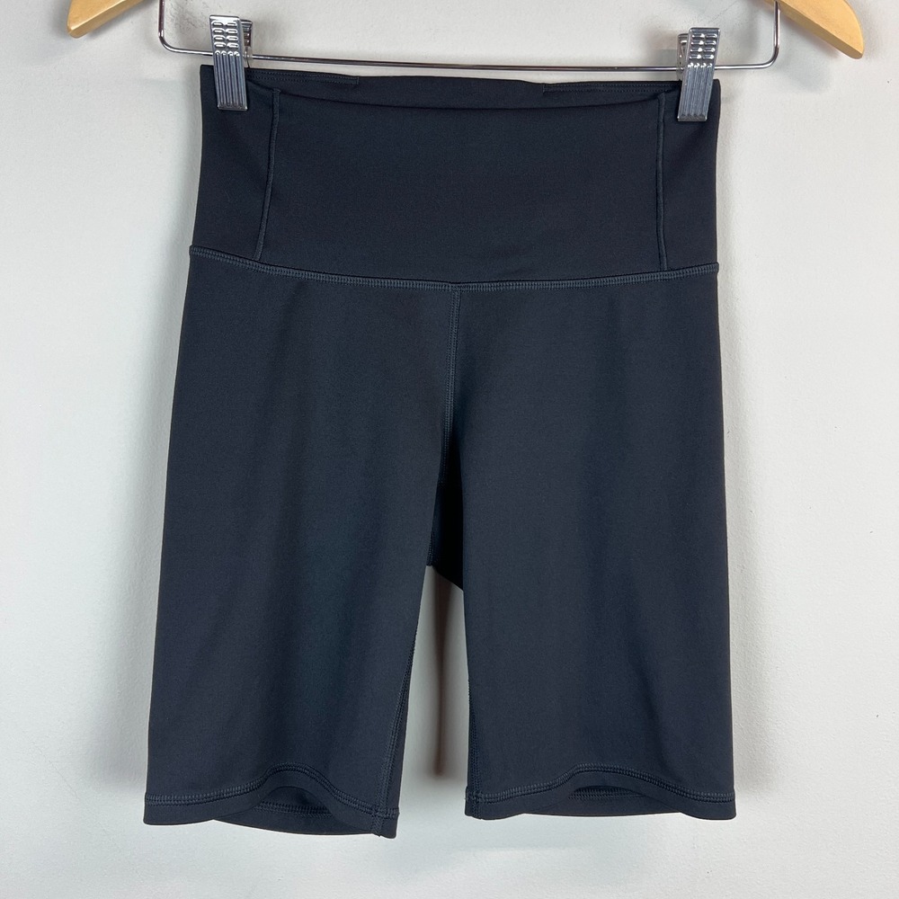 The North Face Biker Shorts‎ Womens Small Black High Rise Pockets Athletic Gym S